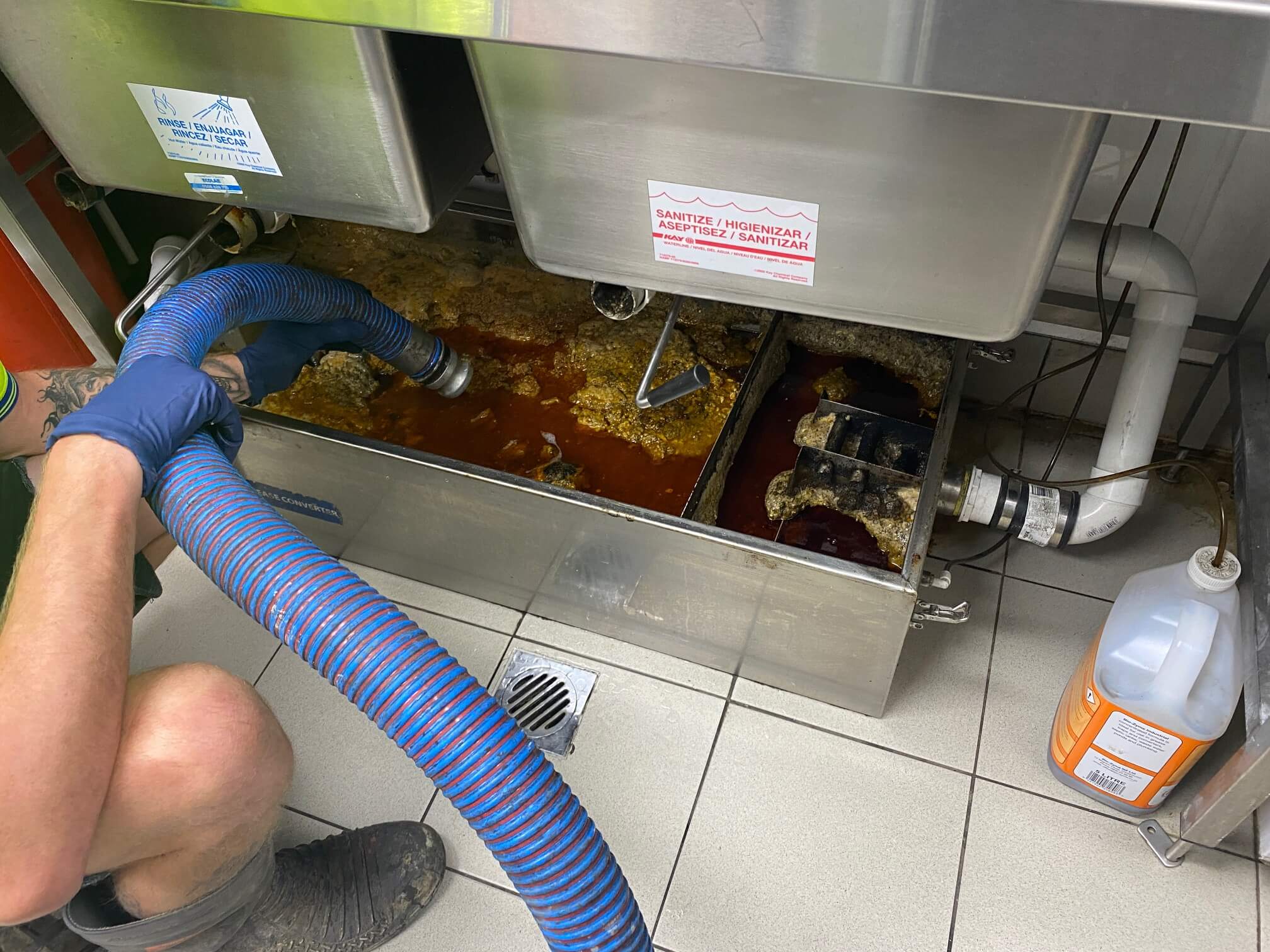 Grease Trap Cleaning in Easley
